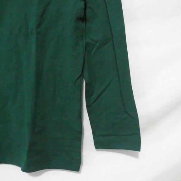 OLD NAVY | medium (8) | Solid Green Long Sleeve T-Shirt / Shirt | NWOT - Picture 8 of 14